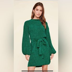 Sabina Chenille Sweater Dress
